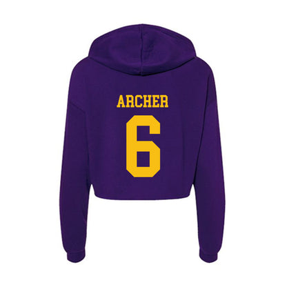 Minn. St. - NCAA Women's Soccer : Maddix Archer - Women's Crop Fleece Hoodie-1