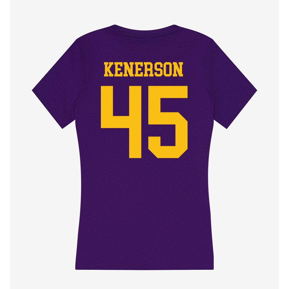 Minn. St. - NCAA Football : Jordan Kenerson - Women's V-Neck T-Shirt-1