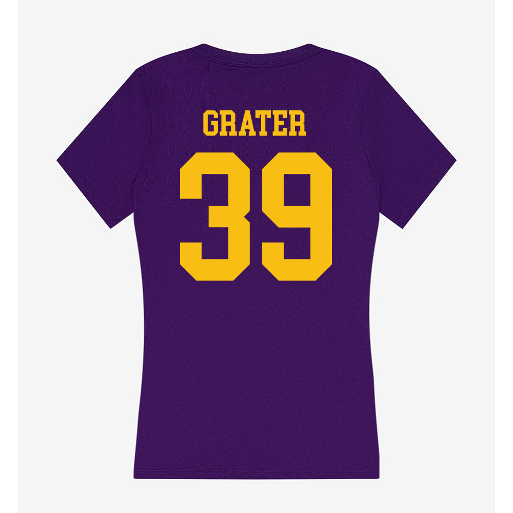Minn. St. - NCAA Women's Soccer : Megan Grater - Women's V-Neck T-Shirt-1