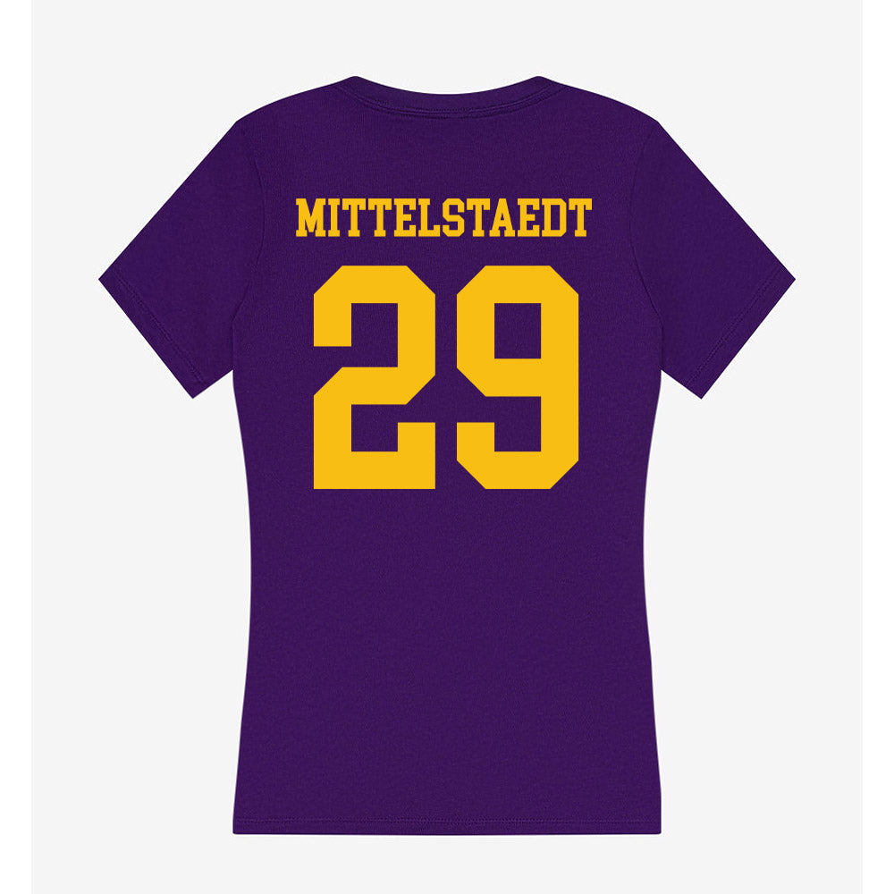 Minn. St. - NCAA Women's Soccer : Isabella Mittelstaedt - Women's V-Neck T-Shirt-1