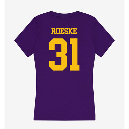 Minn. St. - NCAA Women's Ice Hockey : Kaydence Roeske - Women's V-Neck T-Shirt-1