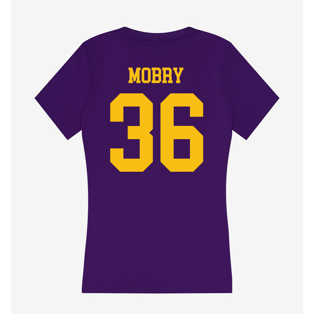 MNSU - NCAA Football : Jefferson Mobry - Women's V-Neck T-Shirt-1
