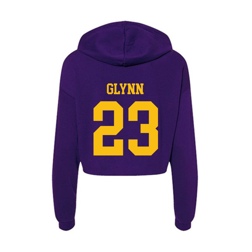 Minn. St. - NCAA Football : Adam Glynn - Women's Crop Fleece Hoodie-1