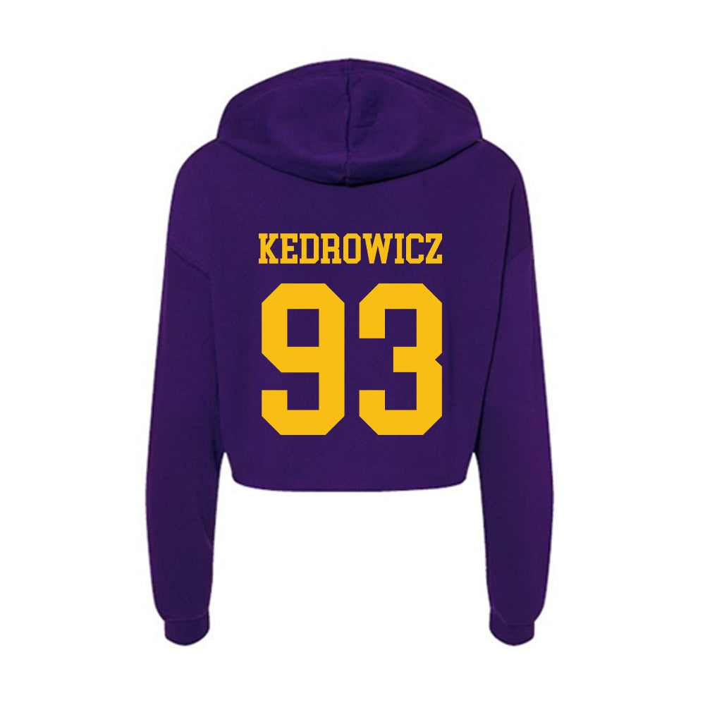 Minn. St. - NCAA Football : Robby Kedrowicz - Women's Crop Fleece Hoodie-1