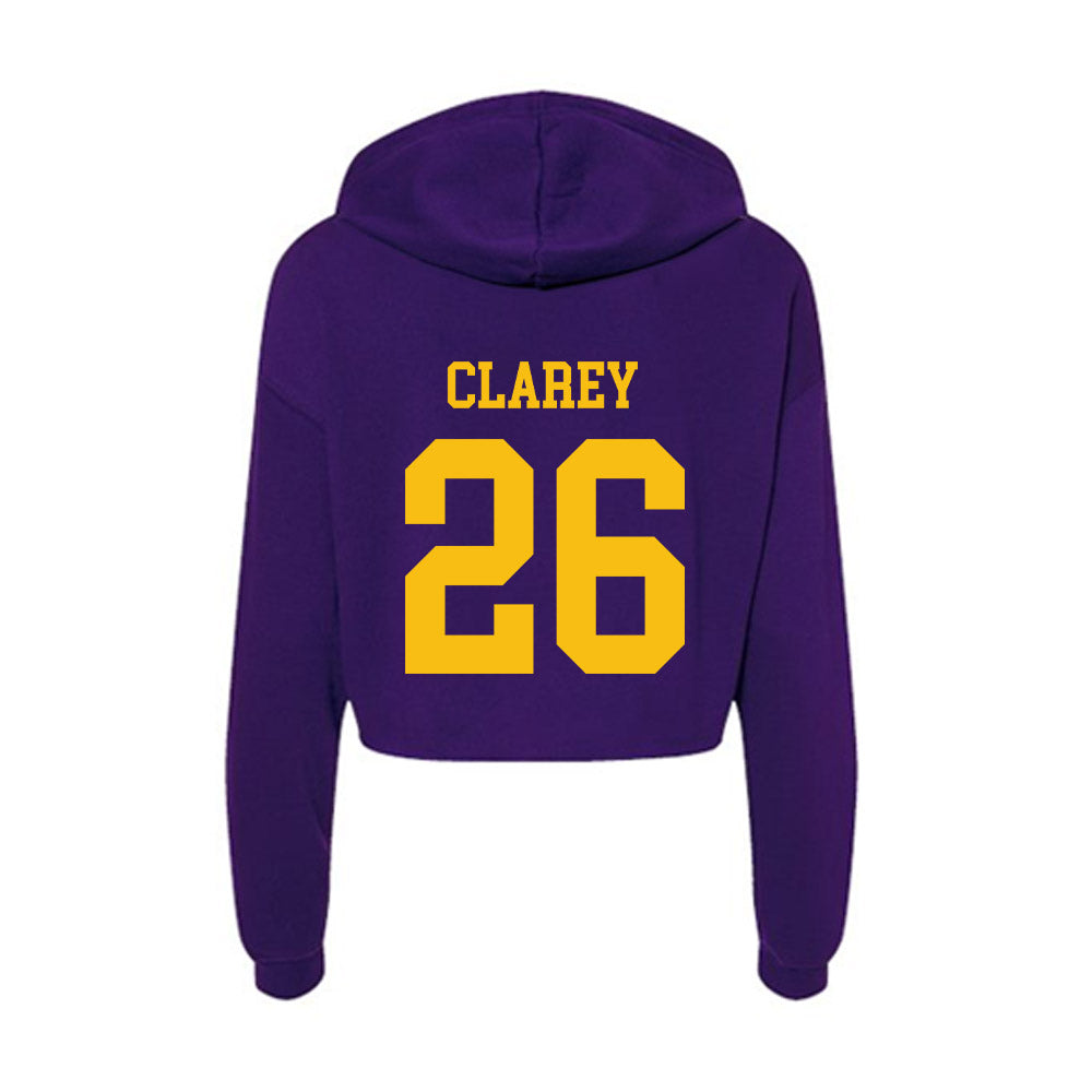 MNSU - NCAA Women's Soccer : Addison Clarey - Women's Crop Fleece Hoodie-1