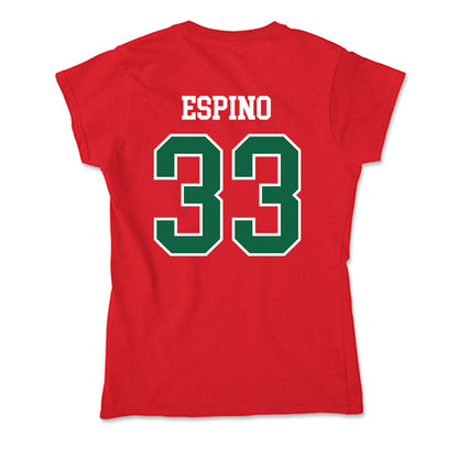 Minot State - NCAA Football : Blake Espino - Soft Style Women’s T-Shirt-1