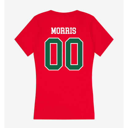 Minot State - NCAA Women's Soccer : McKinley Morris - Women's V-Neck T-Shirt-1