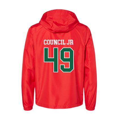 Minot State - NCAA Football : Marcus Council Jr - Windbreaker-1