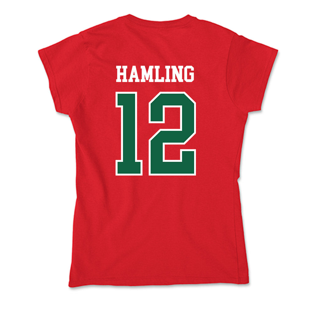 Minot State - NCAA Women's Basketball : Taryn Hamling - Soft Style Women’s T-Shirt-1