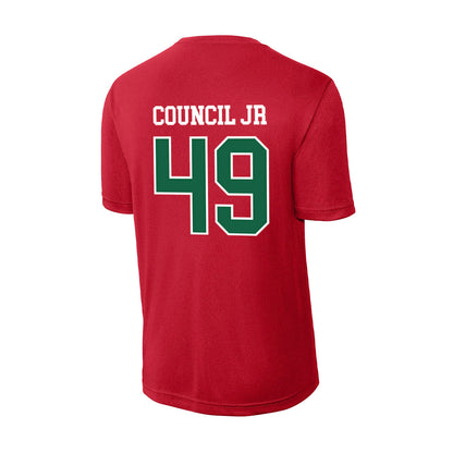 Minot State - NCAA Football : Marcus Council Jr - Activewear T-Shirt-1