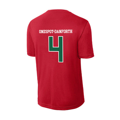 Minot State - NCAA Women's Volleyball : Katelyn Onespot-Danforth - Activewear T-Shirt-1