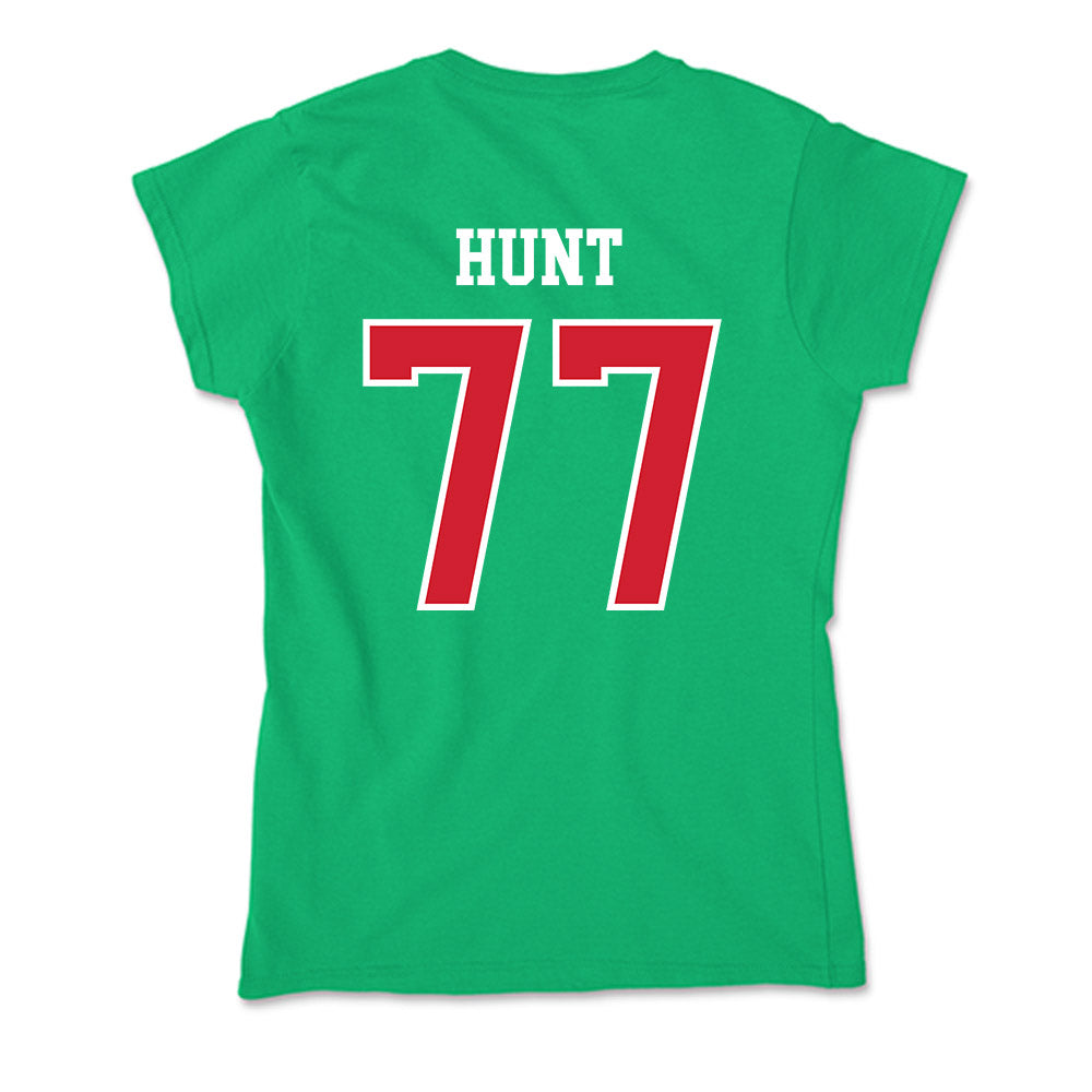 MVSU - NCAA Football : Tyler Hunt - Soft Style Women’s T-Shirt-1