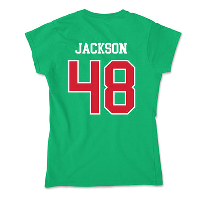 MVSU - NCAA Football : Phillip Jackson - Soft Style Women’s T-Shirt-1