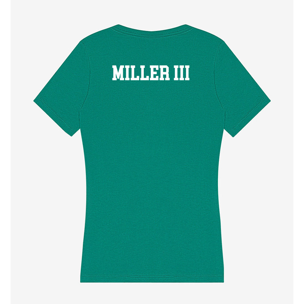 MVSU - NCAA Men's Track & Field : Darrell Miller III - Women's V-Neck T-Shirt-1
