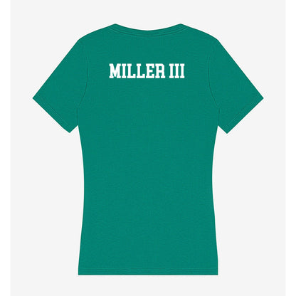 MVSU - NCAA Men's Track & Field : Darrell Miller III - Women's V-Neck T-Shirt-1
