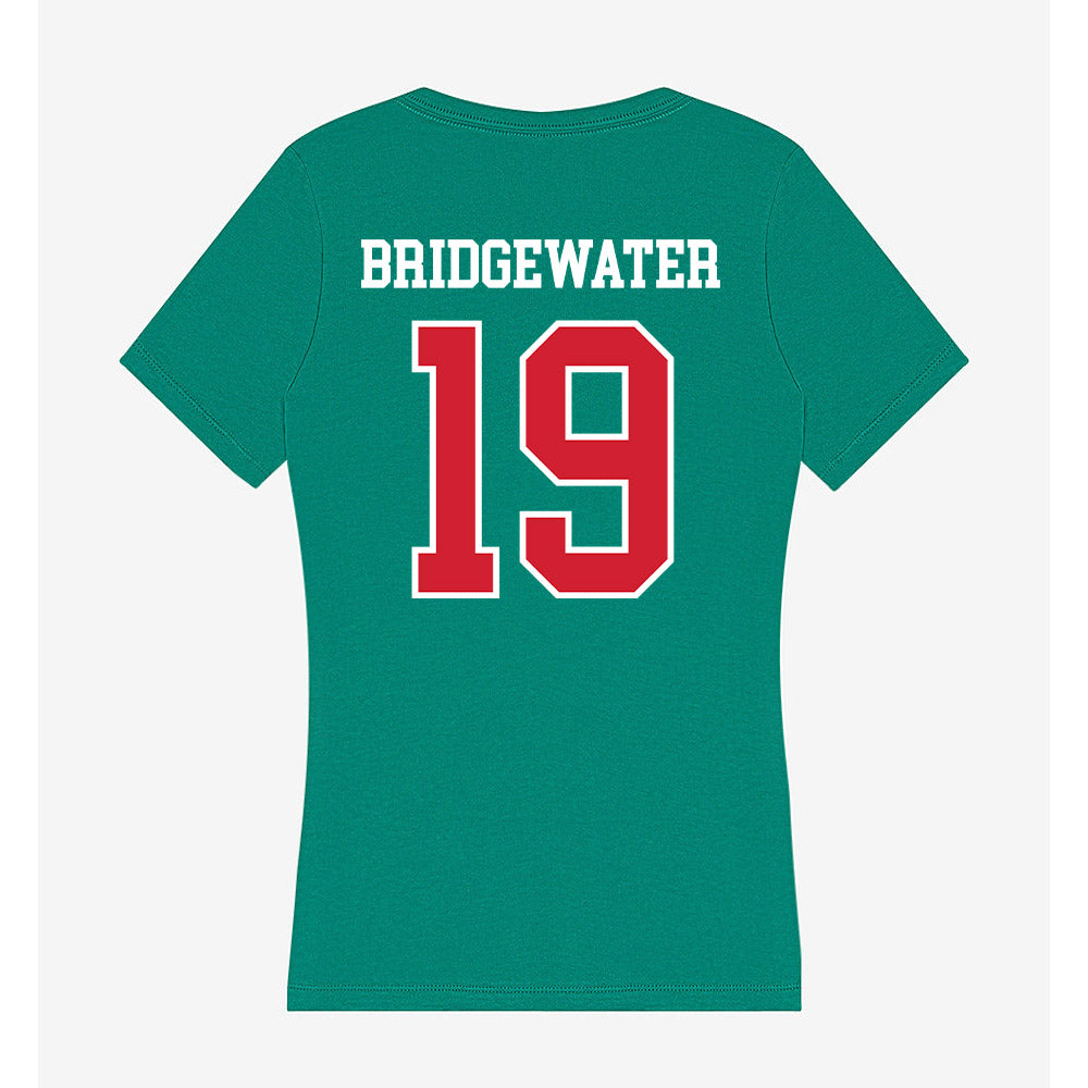 MVSU - NCAA Women's Soccer : Olujede Bridgewater - Women's V-Neck T-Shirt-1