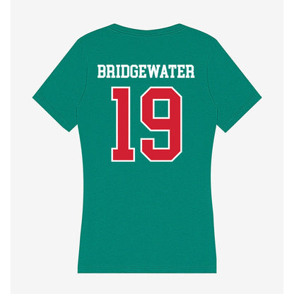 MVSU - NCAA Women's Soccer : Olujede Bridgewater - Women's V-Neck T-Shirt-1