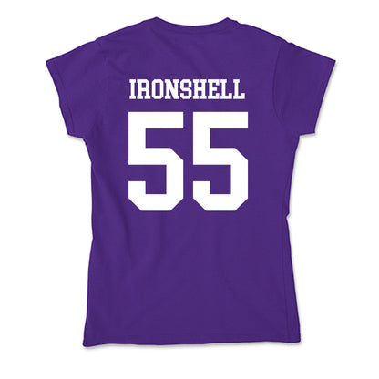 Sioux Falls - NCAA Football : DJ Ironshell - Soft Style Women’s T-Shirt-1