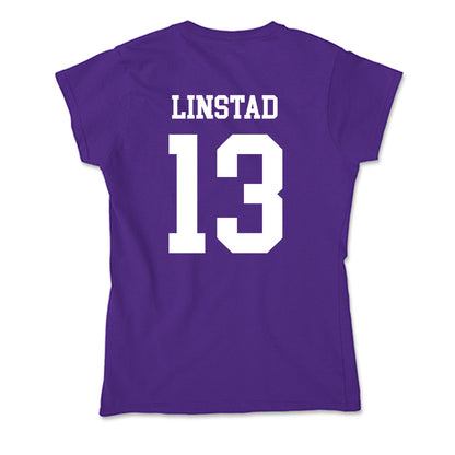 Sioux Falls - NCAA Softball : Morgan Linstad - Soft Style Women’s T-Shirt-1
