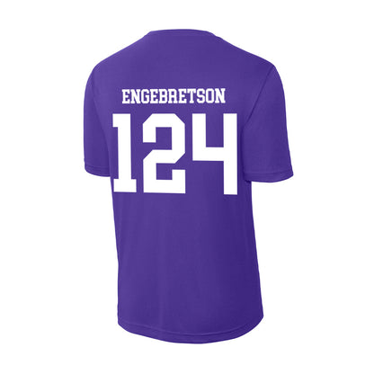 Sioux Falls - NCAA Wrestling : Elyse Engebretson - Activewear T-Shirt-1