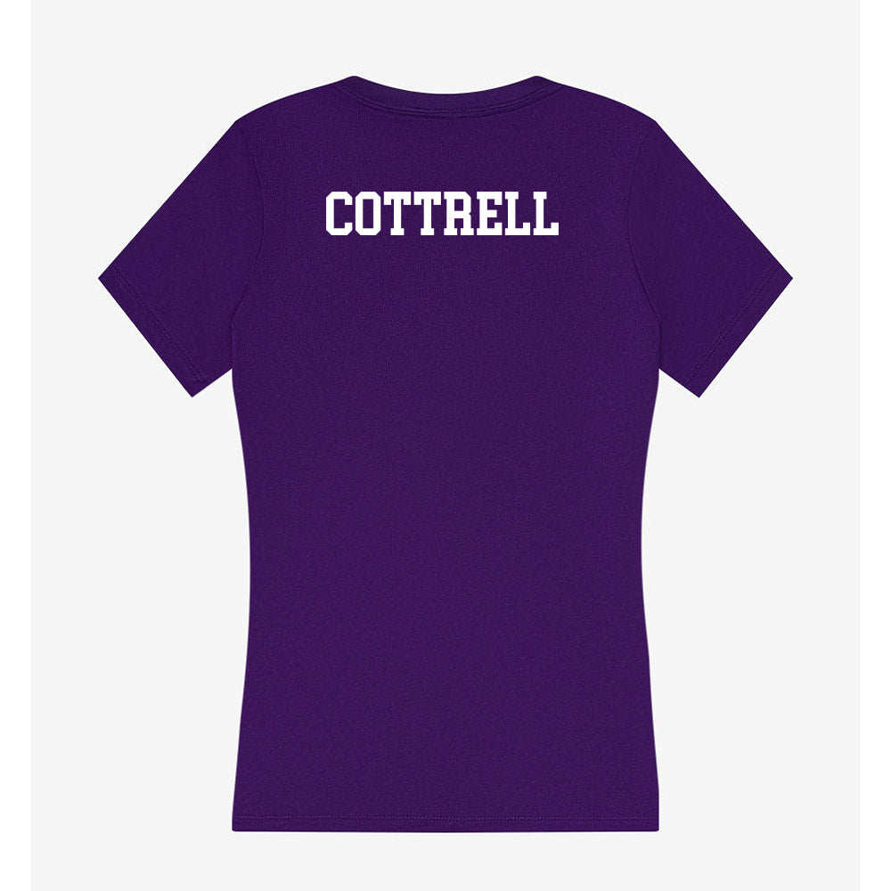 Sioux Falls - NCAA Women's Swimming & Diving : Kylie Cottrell - Women's V-Neck T-Shirt-1