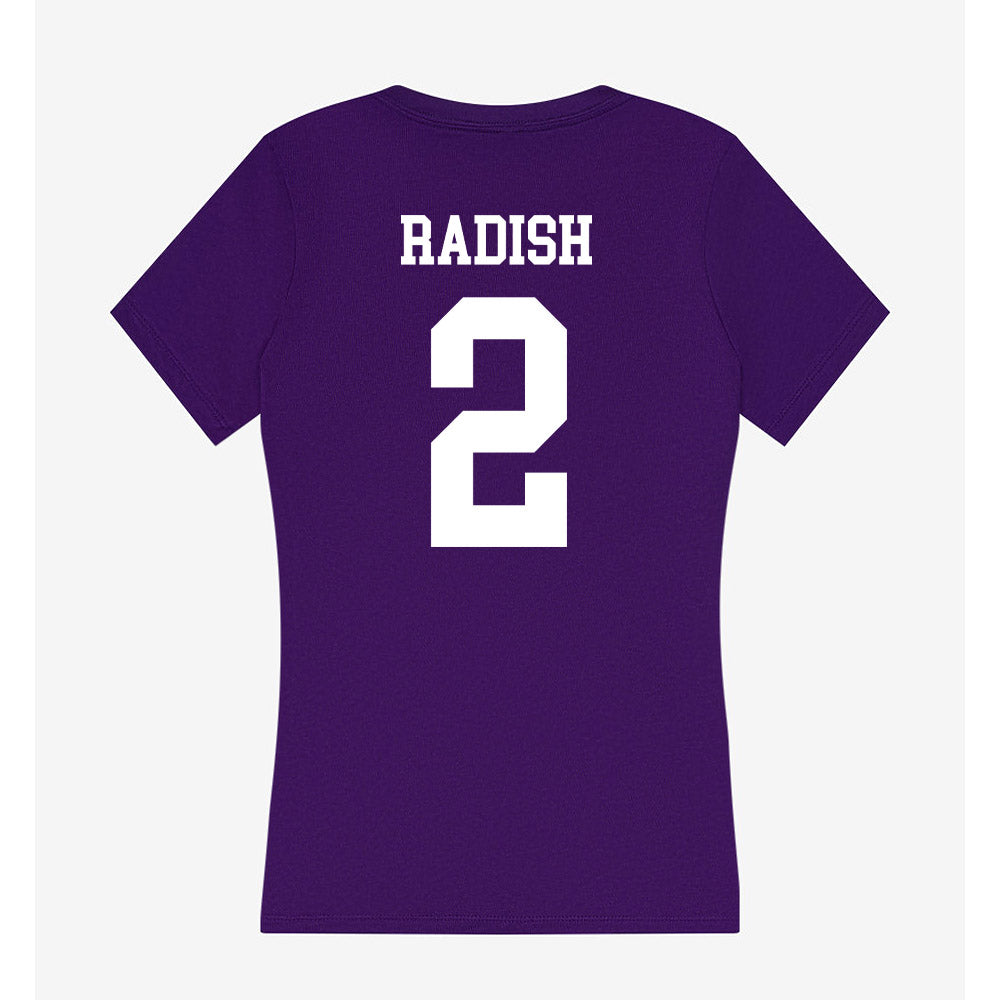 Sioux Falls - NCAA Softball : Sammie Radish - Women's V-Neck T-Shirt-1