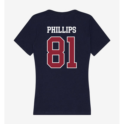 SCSU - NCAA Football : Ronald Phillips - Women's V-Neck T-Shirt-1