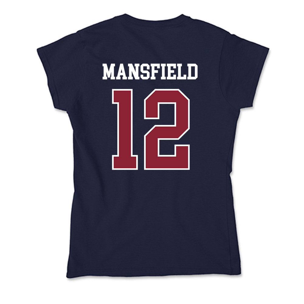 SCSU - NCAA Football : Tyler Mansfield - Soft Style Women’s T-Shirt-1