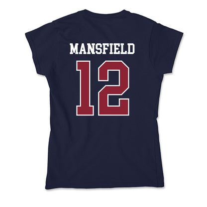 SCSU - NCAA Football : Tyler Mansfield - Soft Style Women’s T-Shirt-1