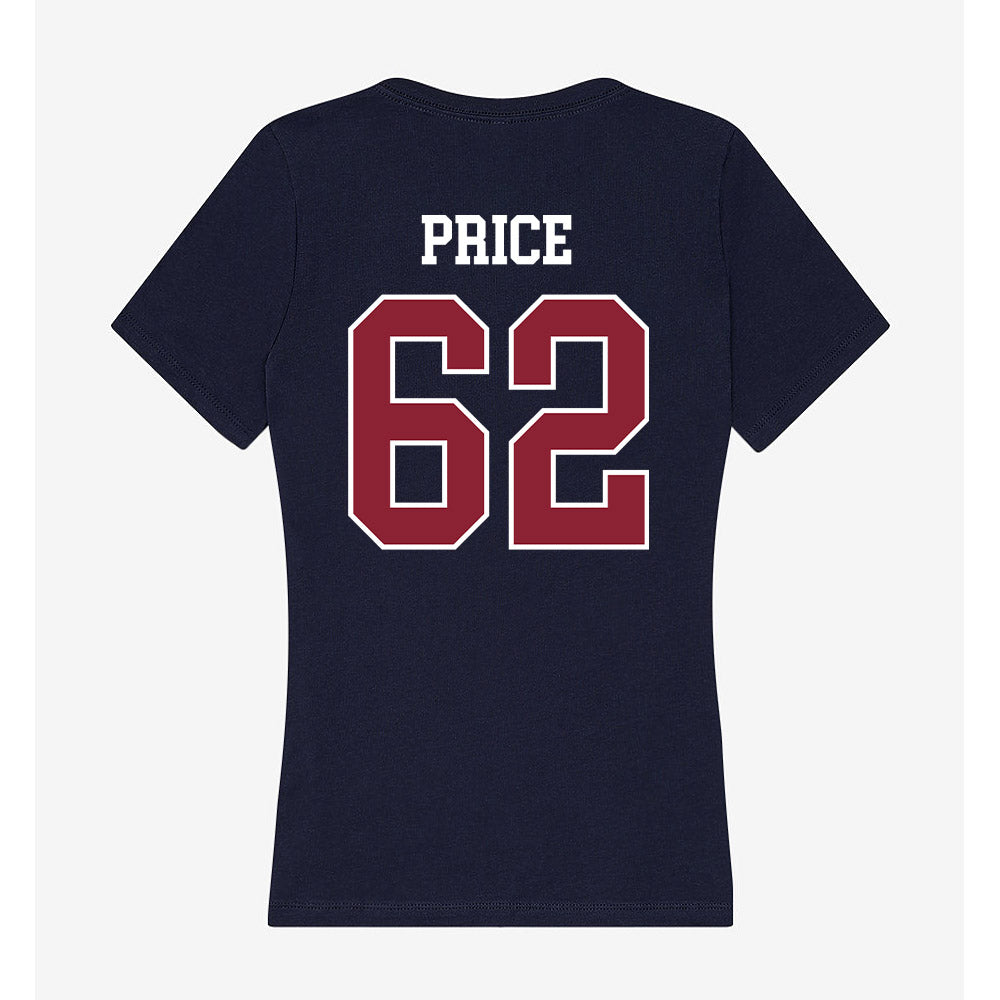 SCSU - NCAA Football : Shammond Price - Women's V-Neck T-Shirt-1