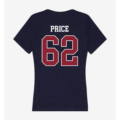 SCSU - NCAA Football : Shammond Price - Women's V-Neck T-Shirt-1