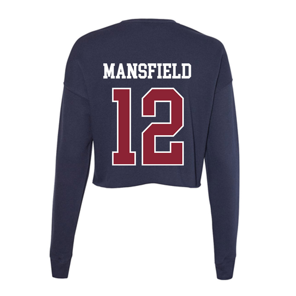 SCSU - NCAA Football : Tyler Mansfield - Women's Cropped Crew Fleece-1