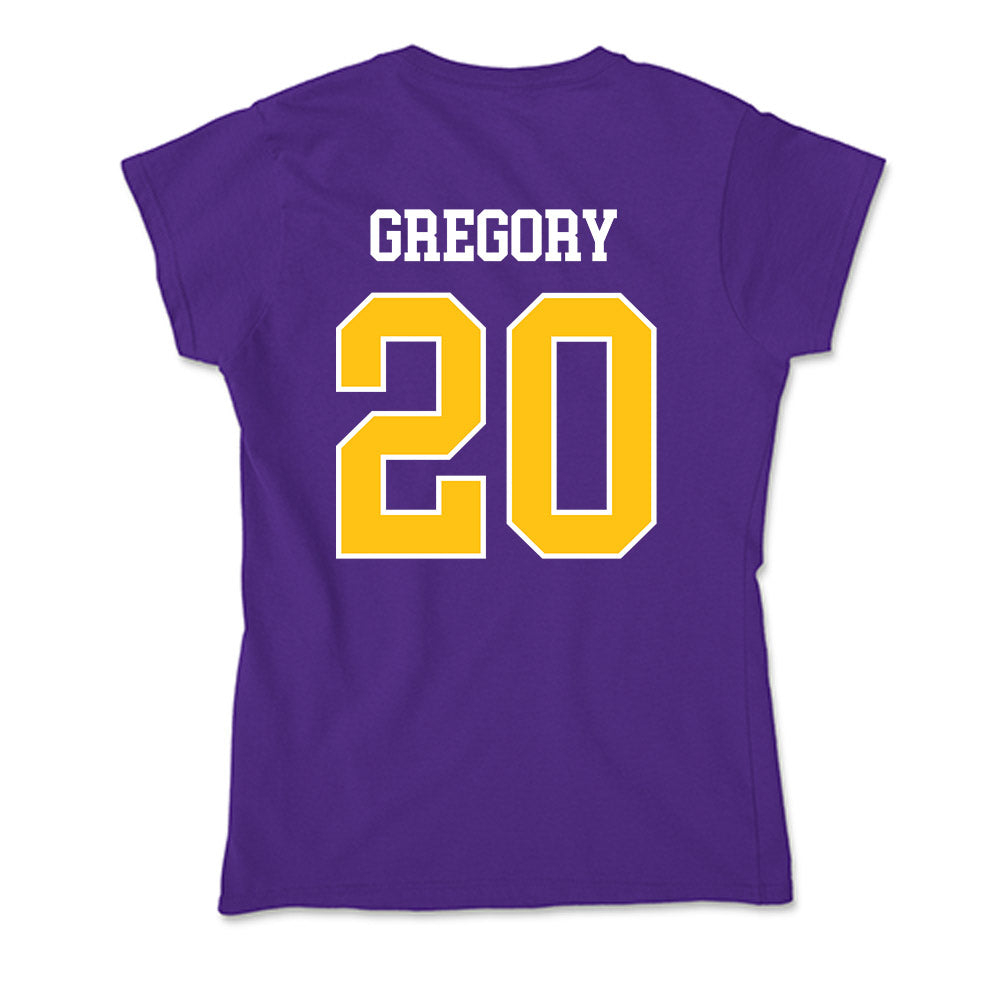 East Carolina - NCAA Women's Soccer : Mackenna Gregory - Soft Style Women’s T-Shirt-1