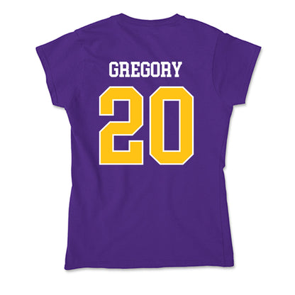 East Carolina - NCAA Women's Soccer : Mackenna Gregory - Soft Style Women’s T-Shirt-1