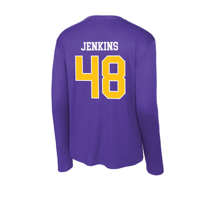 East Carolina - NCAA Baseball : Sean Jenkins - Activewear Long Sleeve T-Shirt-1