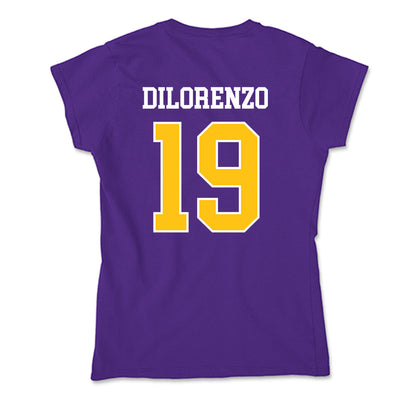 East Carolina - NCAA Baseball : Jackson DiLorenzo - Soft Style Women’s T-Shirt-1