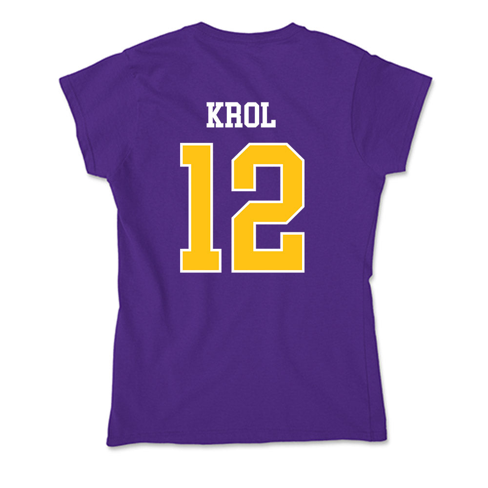 East Carolina - NCAA Softball : Jenna Krol - Soft Style Women’s T-Shirt-1