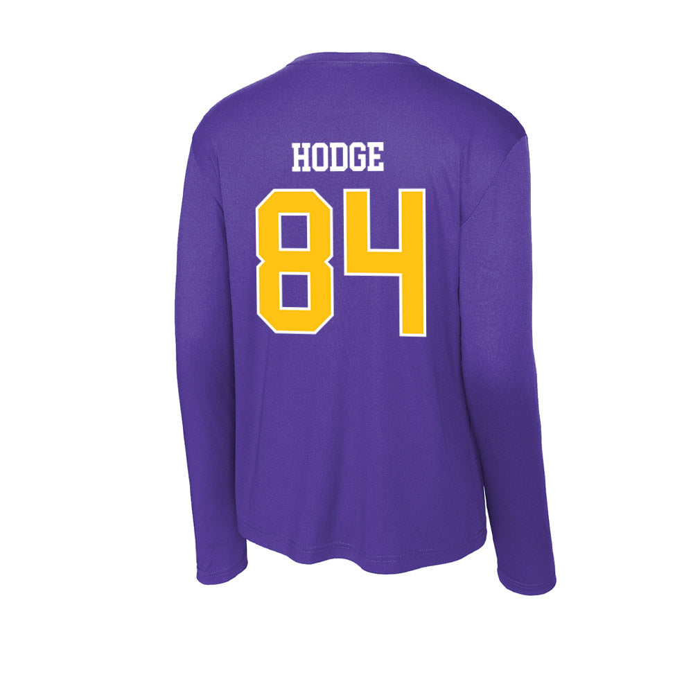East Carolina - NCAA Football : Connor Hodge - Activewear Long Sleeve T-Shirt-1