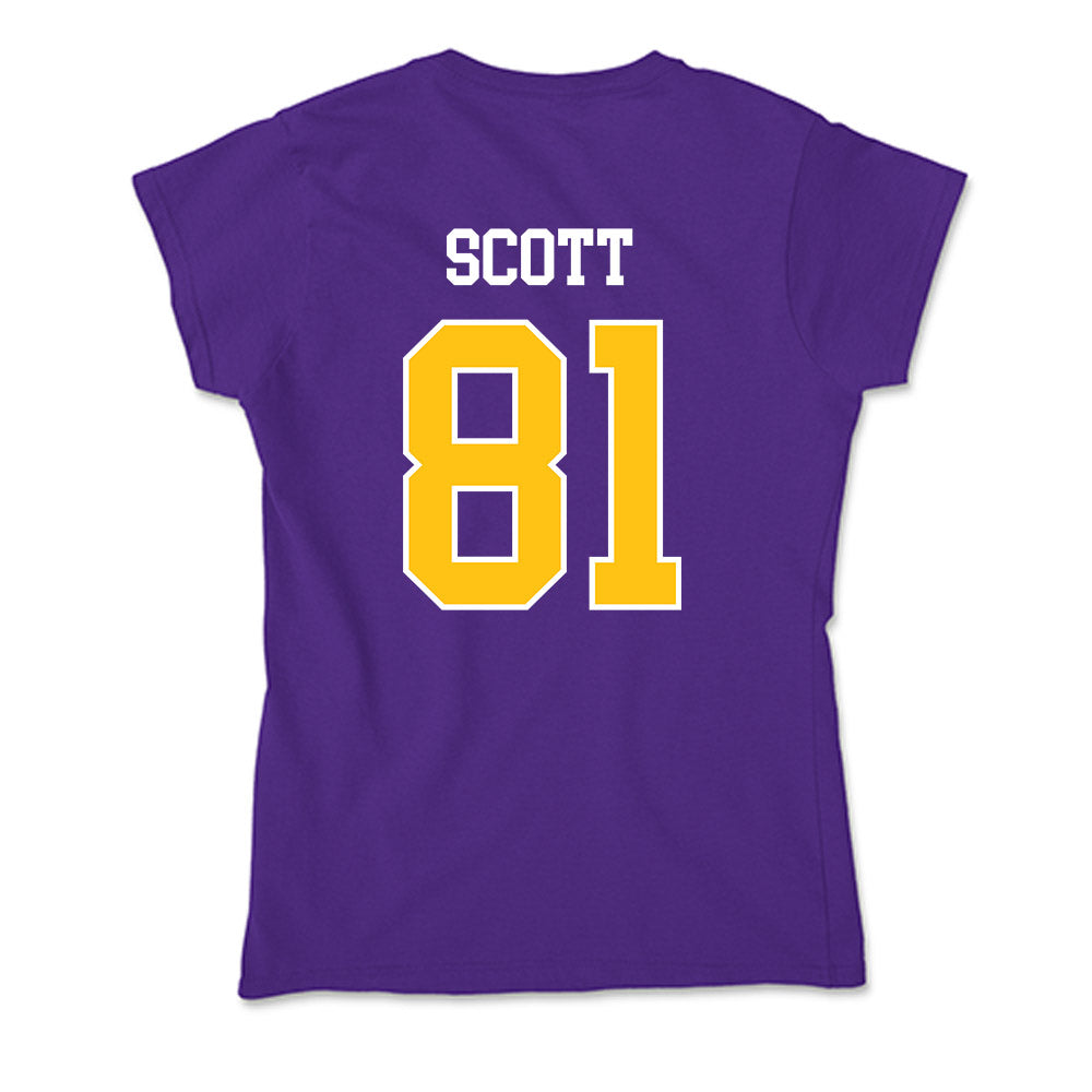 East Carolina - NCAA Football : Mason Scott - Soft Style Women’s T-Shirt-1