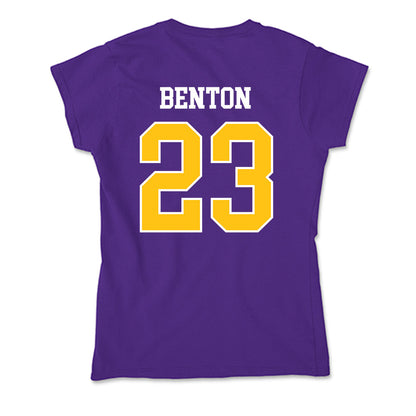 East Carolina - NCAA Football : Josh Benton - Soft Style Women’s T-Shirt-1