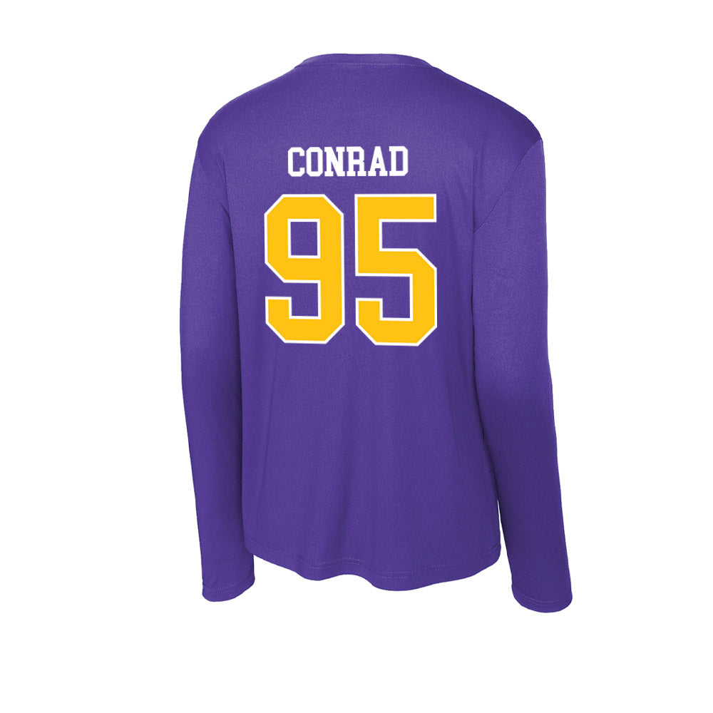 East Carolina - NCAA Football : Andrew Conrad - Activewear Long Sleeve T-Shirt-1