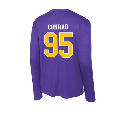East Carolina - NCAA Football : Andrew Conrad - Activewear Long Sleeve T-Shirt-1