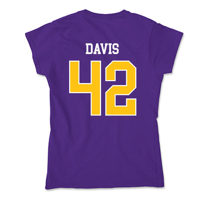 East Carolina - NCAA Football : Julien Davis - Soft Style Women’s T-Shirt-1