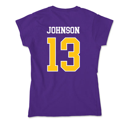 East Carolina - NCAA Football : Tyler Johnson - Soft Style Women’s T-Shirt-1
