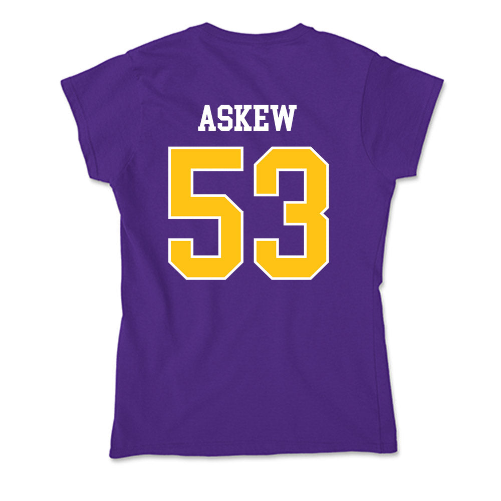 East Carolina - NCAA Football : Panda Askew - Soft Style Women’s T-Shirt-1