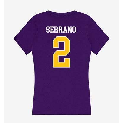East Carolina - NCAA Women's Soccer : Sofia Serrano - Women's V-Neck T-Shirt-1