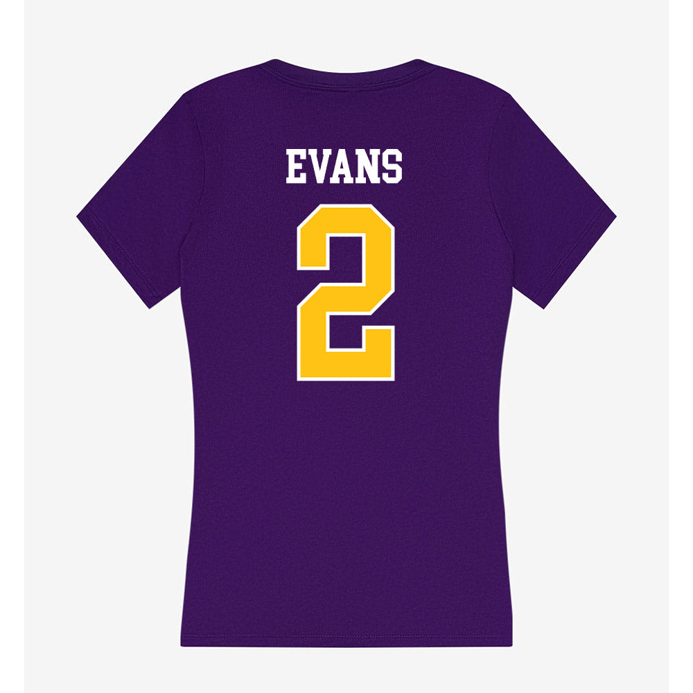 East Carolina - NCAA Softball : Hannah Evans - Women's V-Neck T-Shirt-1