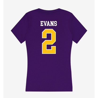 East Carolina - NCAA Softball : Hannah Evans - Women's V-Neck T-Shirt-1