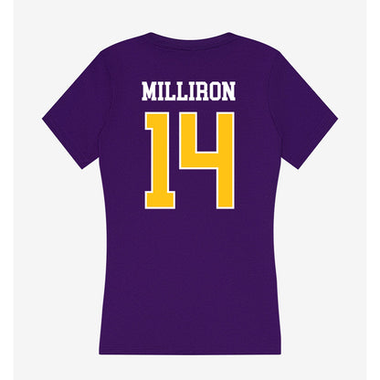 East Carolina - NCAA Women's Soccer : Maddie Milliron - Women's V-Neck T-Shirt-1