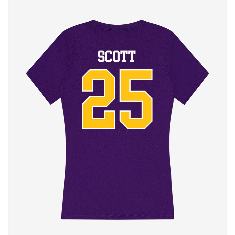 East Carolina - NCAA Softball : Mary-Kathryn Scott - Women's V-Neck T-Shirt-1